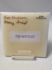 Close to my Heart My Acrylix Fluttering Love B1264 Butterflies Flowers Heart