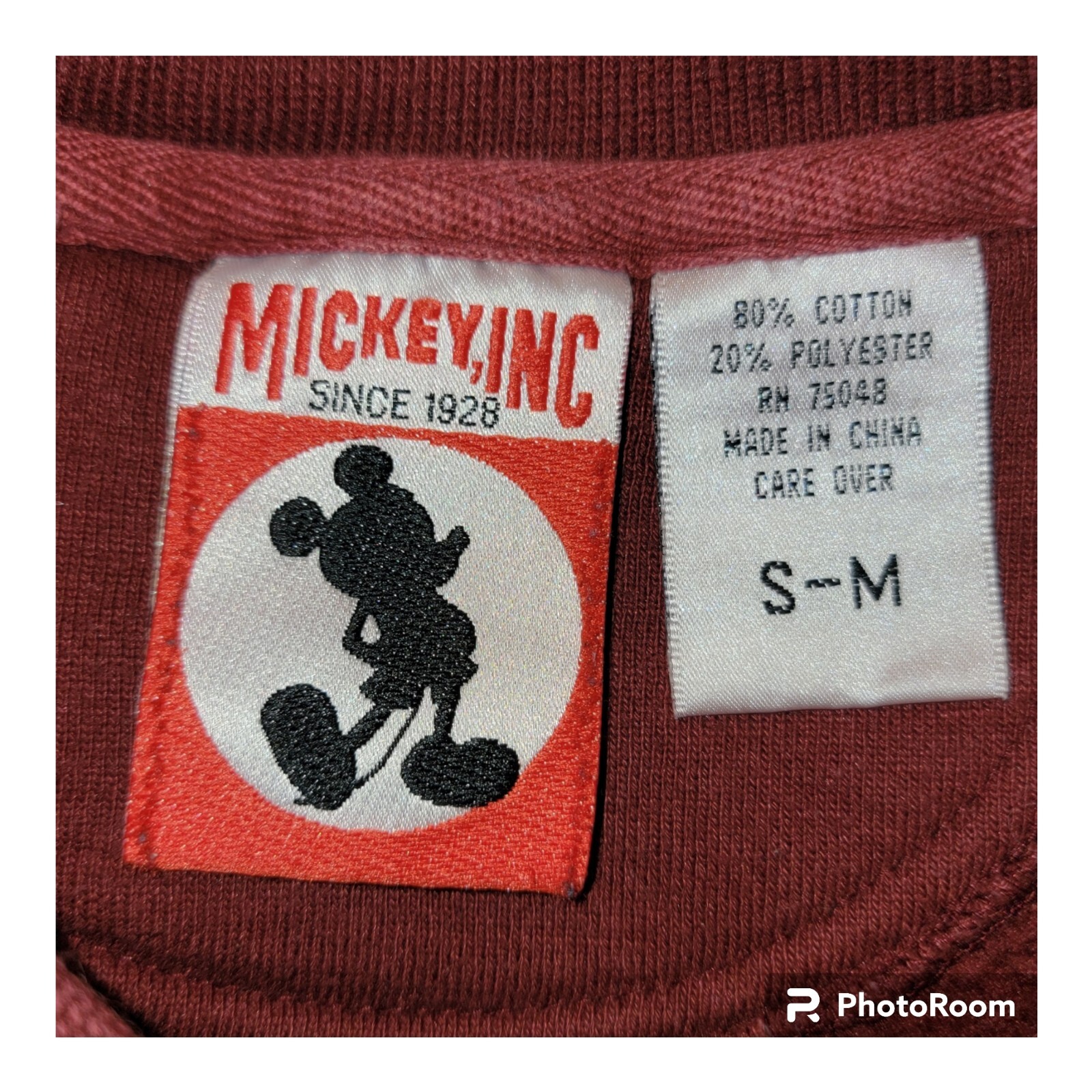 Vintage Disney's Mickey Mouse Patchwork Graphic C… - image 6