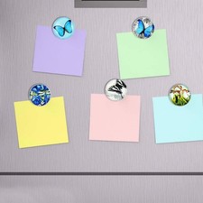  16 Pcs Autocollants Magnétiques Pour Réfrigérateur Décoration De