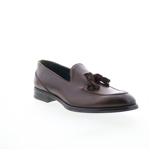 Pastori by Di Bianco Quintos Mens Brown Loafers & Slip Ons Casual Shoes 9 - 第 2/5 張圖片