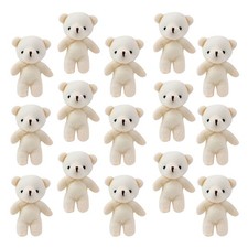 12 Pcs Ours En Peluche Mini Figurine Miniature Animaux Jouet Nounours