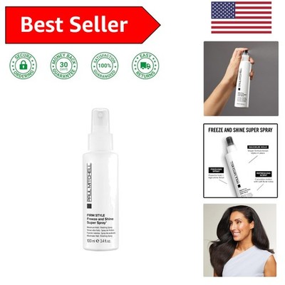 3.4 Oz Paul Mitchell Super Hairspray - Color Safe,  Formula for Coarse Hair