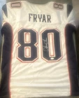 Irving Fryar Signed New England Patriots #80 Football Jersey JSA Auth