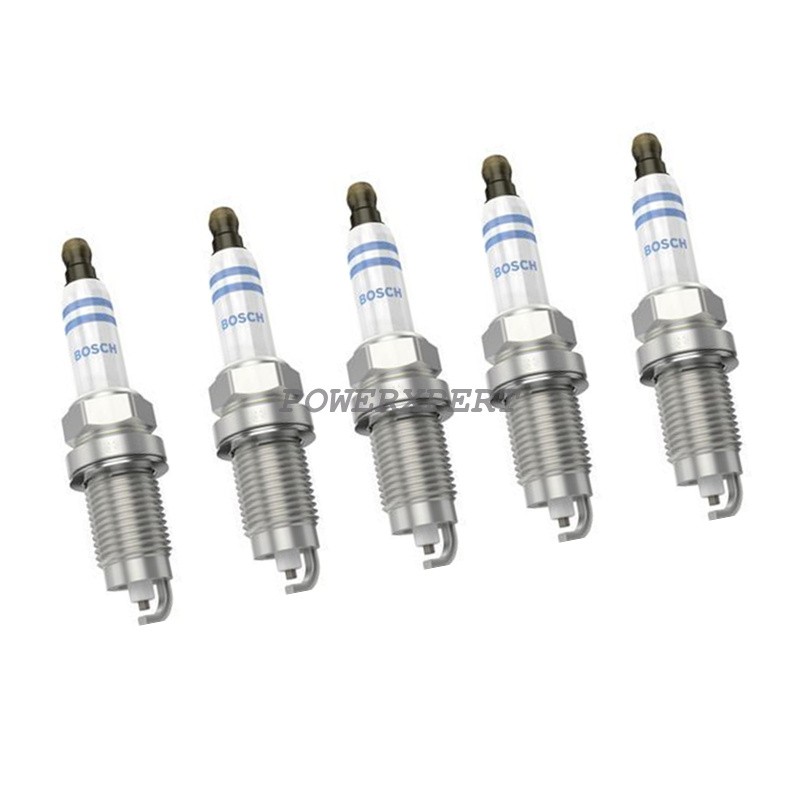 101905601 5Pcs OEM BOSCH Engine Spark Plug For 2005-2010 VW BEETLE Hatchback 2.5