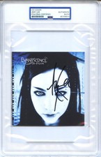Amy Lee Signed Autographed CD Cover “Fallen” Evanescence PSA/DNA Authenticated