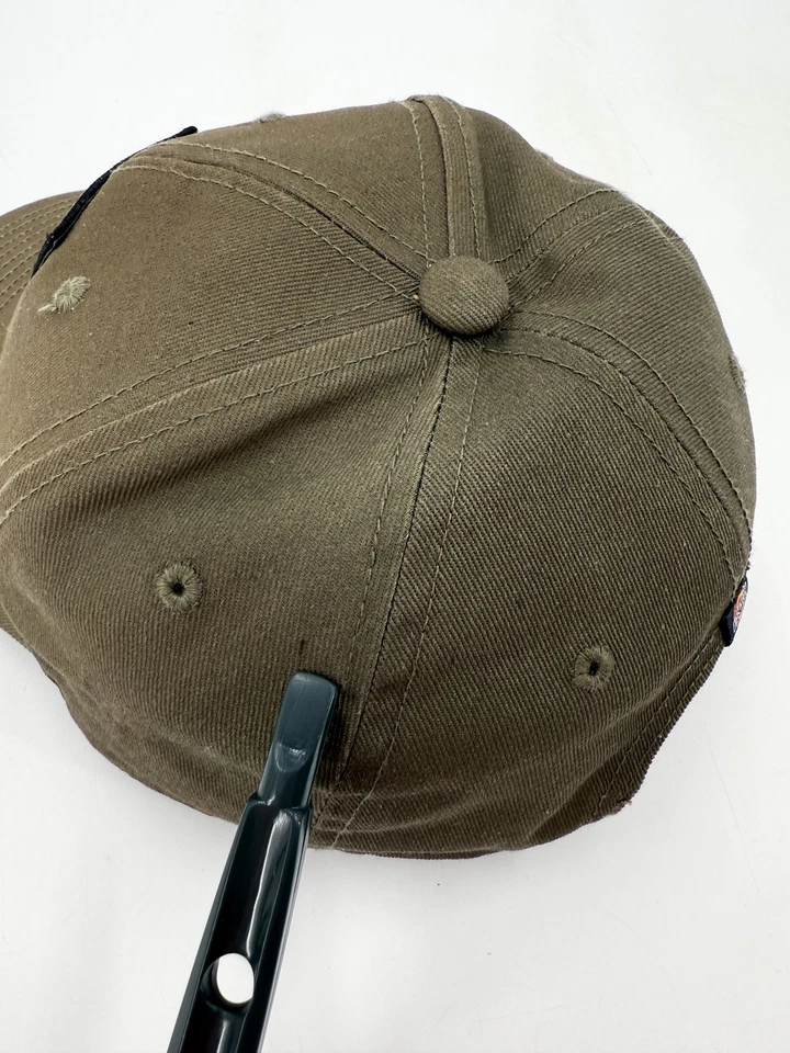 Gorra Dickies Snap Back para hombre talla única parche verde ropa de calle ajustable Foto 4 de 4