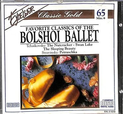 CD Tchaikovsky, Stravinsky, a.o. Favorite Classics Of The Bolshoi Ballet
