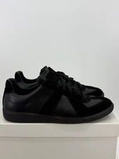 Maison Margiela GAT Low Triple Black size 42.5 (US9.5) made in Italy