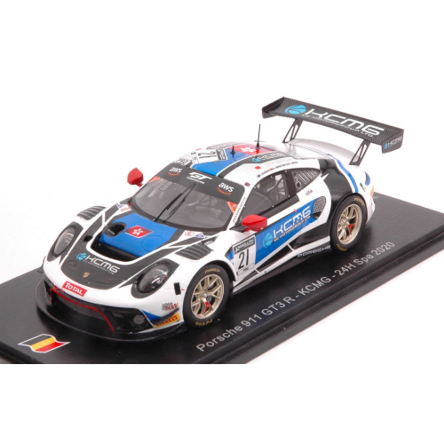 Porsche 911 GT3 N.21 24H Spa 2020 BURDON-IMPERATORI-LIBERATI 1:43 Spark Model Au-image