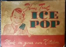 New Old Home Treat Ice Pop Vintage Popsicle Molds Leominster Massachusetts USA