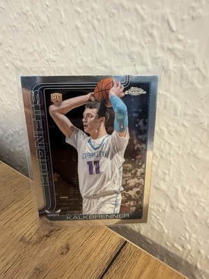 2025-26 Topps Chrome Ryan Kalkbrenner RC Rookie Base Charlotte Hornets