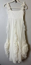 Dollcake White Maxi Dress Frock Special Party Flower Girl Size 12