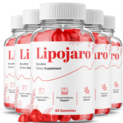 (5 Pack) Lipojaro Gummies For Weight Loss Lipo Jaro Fat Supplement Gummy (300ct)