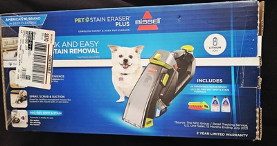 #ad Bissell Pet Stain Eraser Plus Portable Carpet Cleaner 3182 Pre owned $45.00