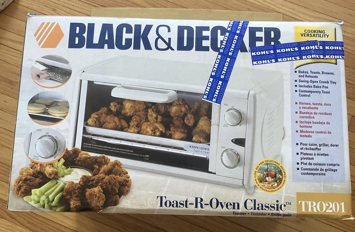 Black & Decker Toast-R-Oven Classic TRO201 (New OPEN Box) toaster oven
Opens in a new window or tab