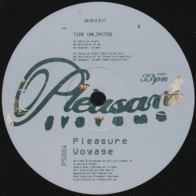 Pleasure Voyage - Time Unlimited (Vinyl 12'' - 2022 - DE - Original)