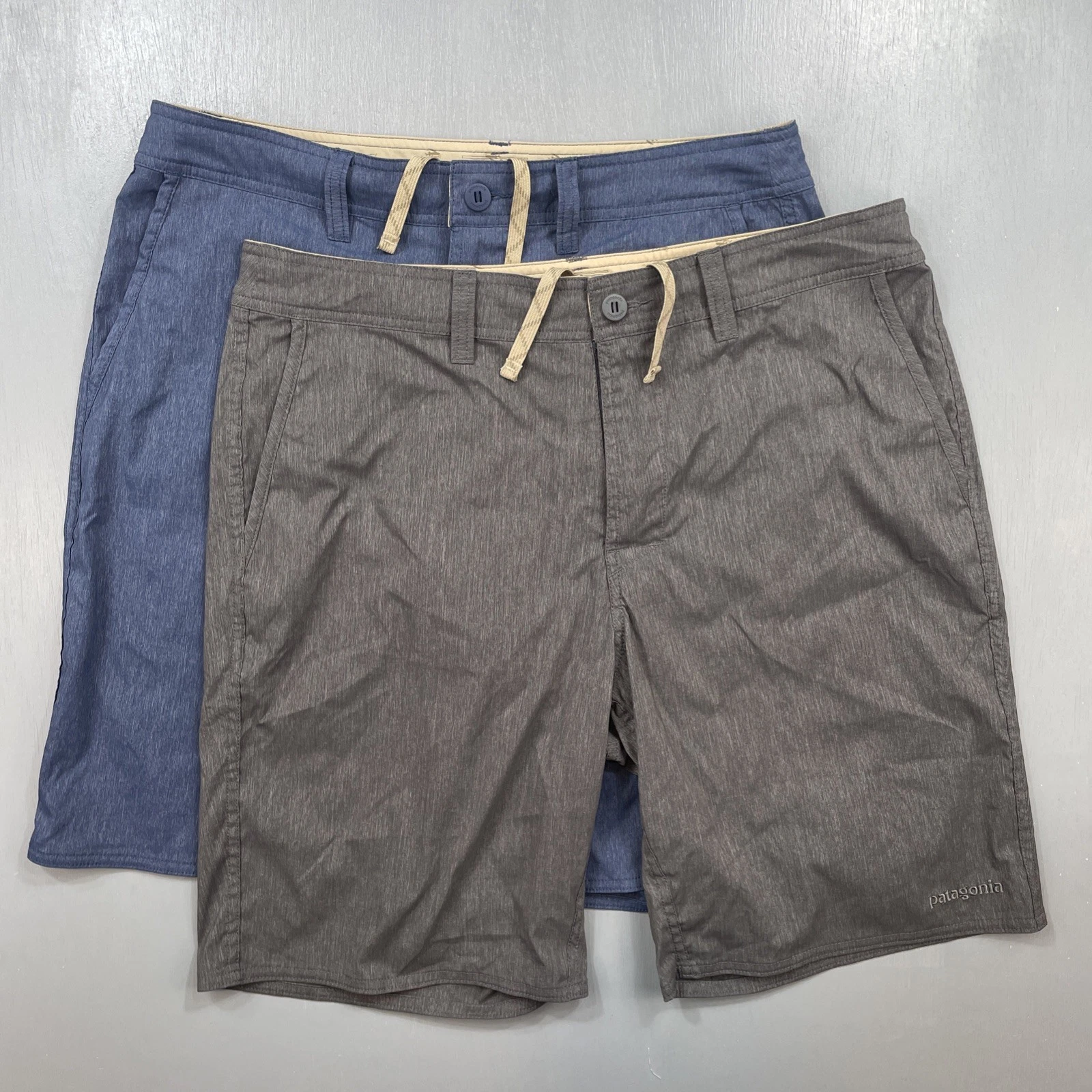 Patagonia Shorts Men 35 Wavefarer Walk Shorts Hyrbid Hiking Fishing Quick Dry 9"
Opens in a new wind