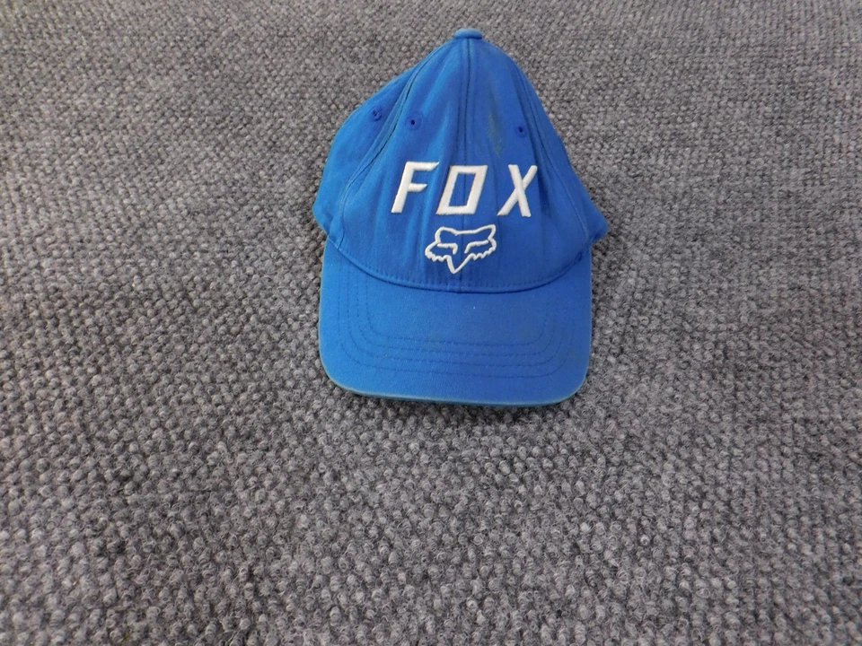 Gorra de béisbol Fox Racing para hombre ajustable azul bordado logotipo 110 Flexfit Foto 2 de 4