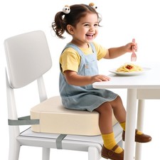 Toddler Booster Seat for Dining Table and Kitchen Chair   Adjustable Safety S...