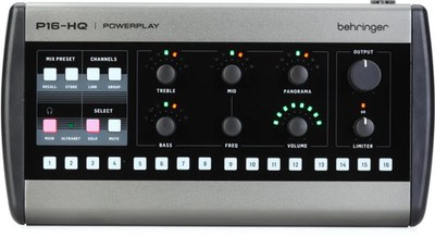Behringer Powerplay P16-HQ 16-channel Digital Personal Mixer