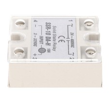 .Solid State Relay Non Contact Switch DC AC SSR With Aluminum Heat Sink Plate