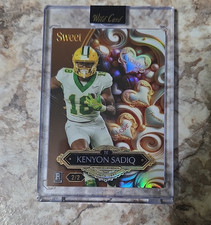 Wild Card 2026 Sweet Premium Offerings Kenyon Sadiq Rookie 2/2 Football Card