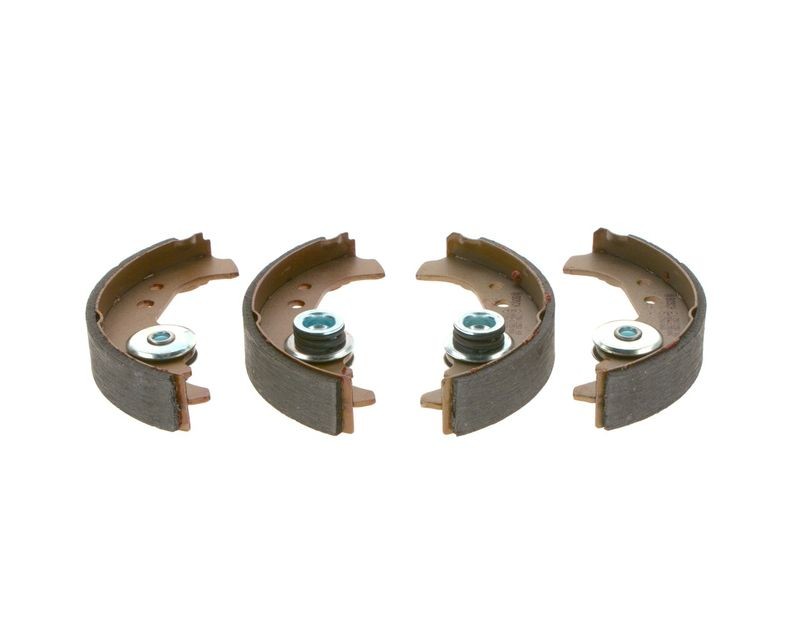 Jeu de mâchoires de frein BOSCH 0 986 487 030 pour tambours arrière de Fiat et Abarth