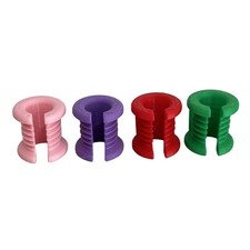 Soft Elastic Crochet Finger Guards Comfortable Fit Sturdy Materials