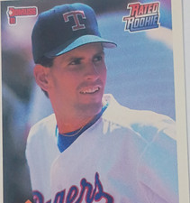 Donruss Rated Rookie Dan Smith #374 Texas Rangers MLB Baseball Card. rookie card picture