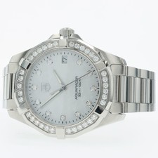 Tag Heuer Aquaracer Ladies Factory Mother of Pearl Dial Stainless Steel WAY1314