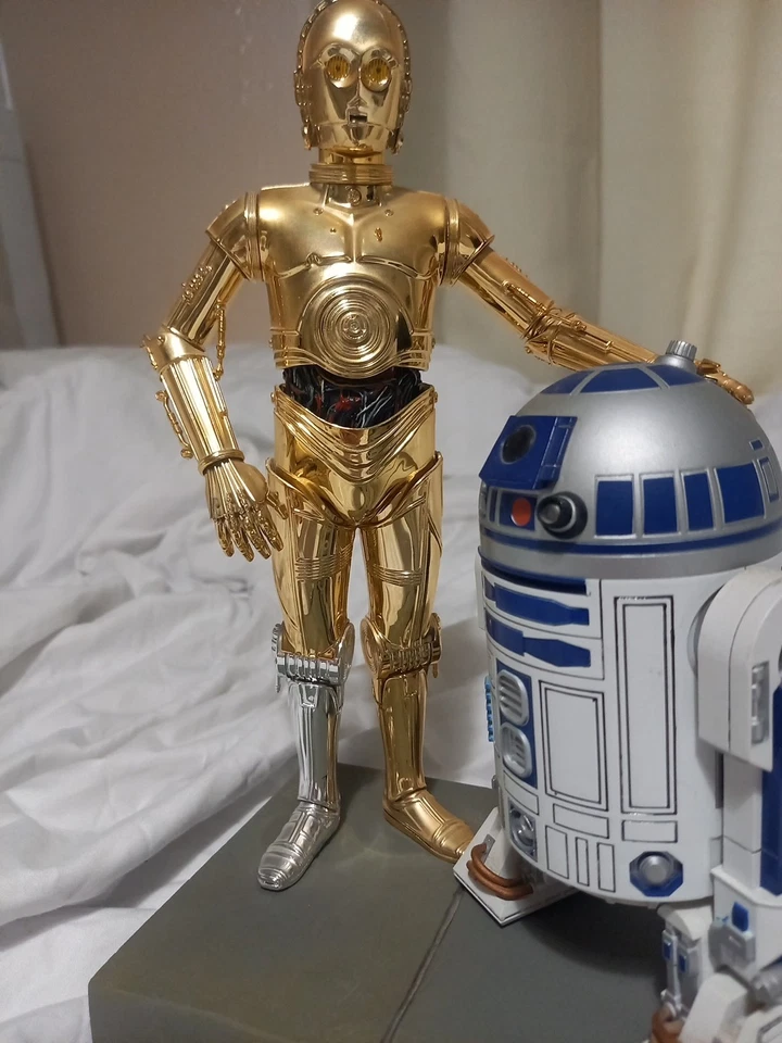 RD-D2 AND C3PO 2006 Discontinued Kotobukiya Star Wars - Image 3 of 4