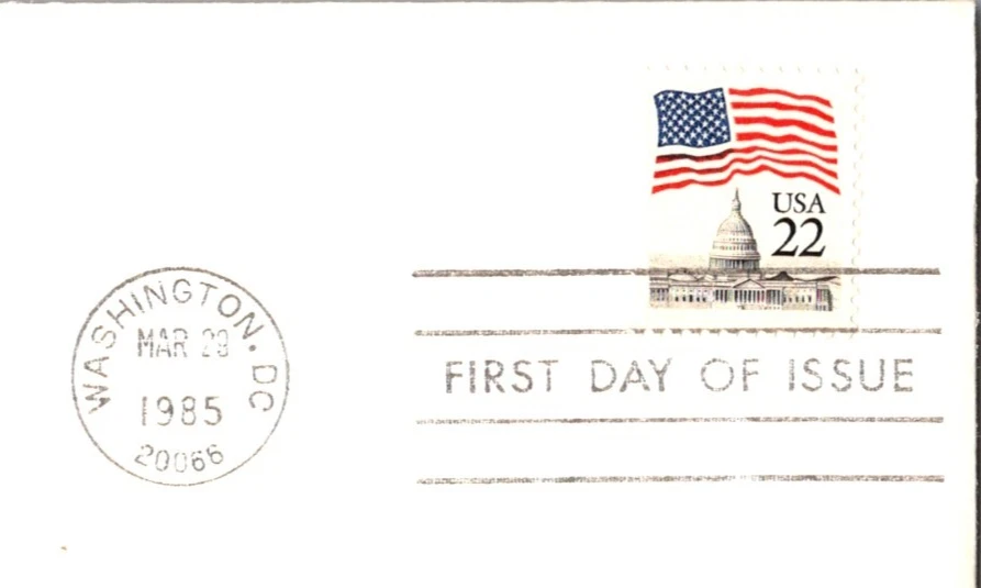 USPS Scott 2114 FDC Flag Over The US Capitol Fleetwood c1978 - Image 3 of 4