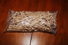 Bag of 250 3-1/4" Wood Golf Tees - NEW