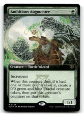 Ambitious Augmenter (Extended Art) Foil LP Secrets of Strixhaven MTG-A24-39
