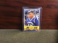 David Vaughn Memphis Basketball Press Pass Rookie Autograph Card 1995 Auto. rookie card picture
