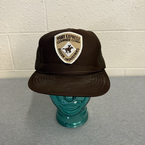 Pony Express Courier Corp Baker Industries Foam Padded Trucker Hat