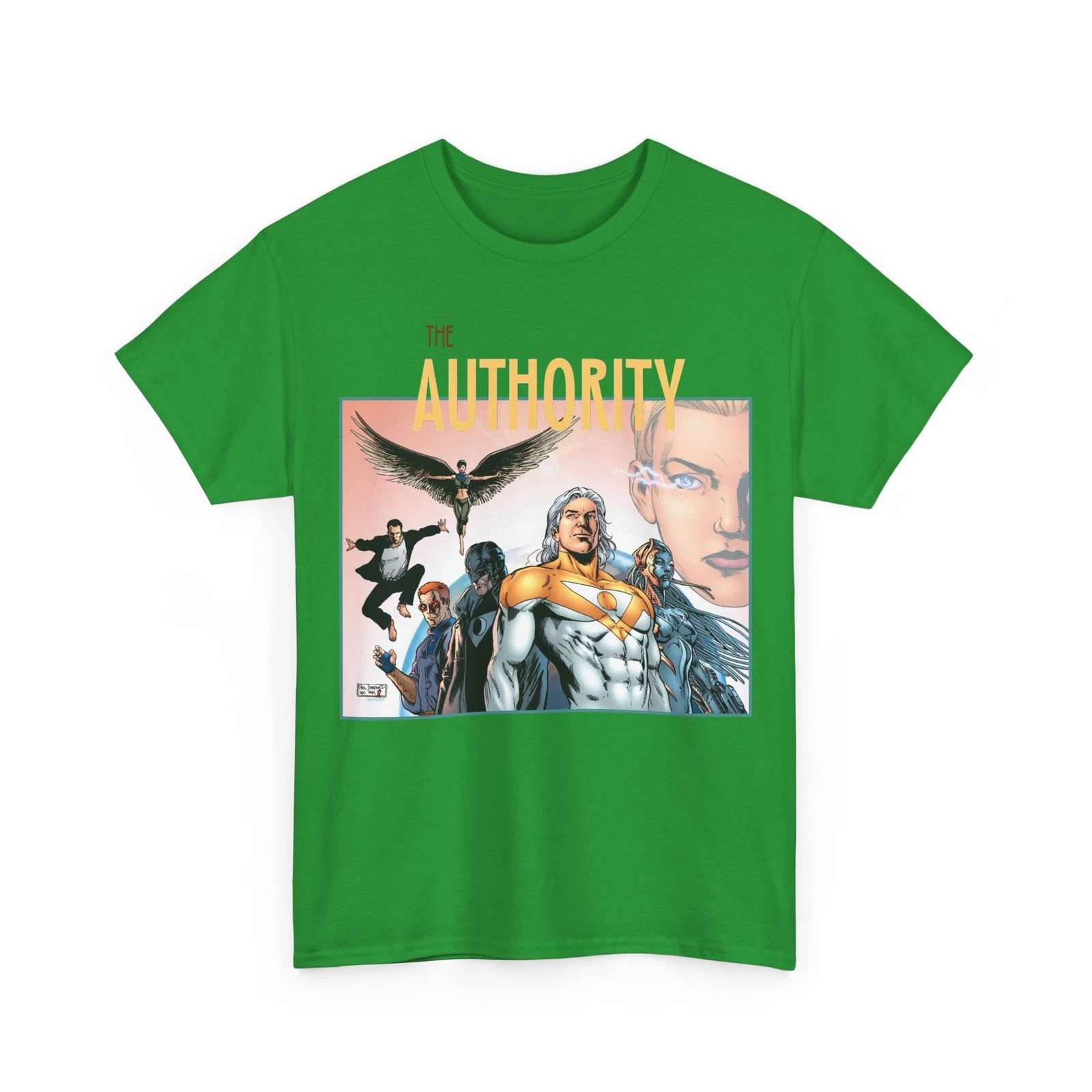 Authority T-Shirt - Wildstorm/DC Comics - Phil Jimenez Art - Apollo, Midnighter