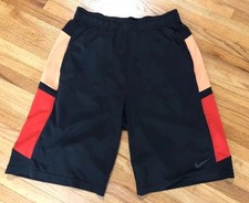 Nike Dri-Fit Mens Shorts 28 Black Pachwork El...
