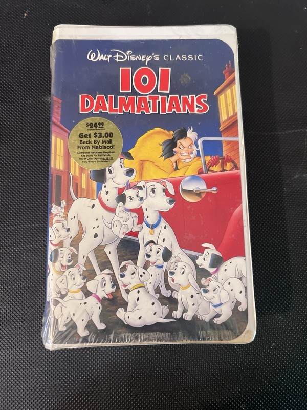 Walt Disney 101 Dalmatians Black Diamond Edition. FACTORY SEALED.