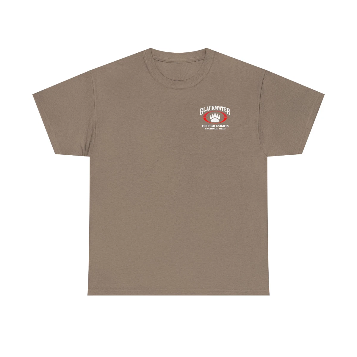 Gildan T-shirt Uomo Ultra Cotton - Manica Corta, Doppio Ago, Colore Crepuscolo/Marrone, Taglia L, 100% Cotone