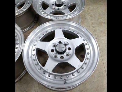 WORK MEISTER CR01 Wheels Rims 15in 6.5J +39 4x100 MX-5 (NA/NB