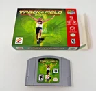 Track and Field 2000 N64 Game and Box Excellent