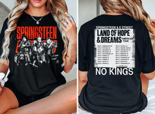 Bruce Springsteen Land Of Hope  Dreams Tour Shirt, Bruce Springsteen Tour 2026