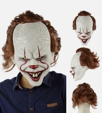 Halloween King Maske Pennywise Horror Clown Mask Latex Stephen Es Karneval