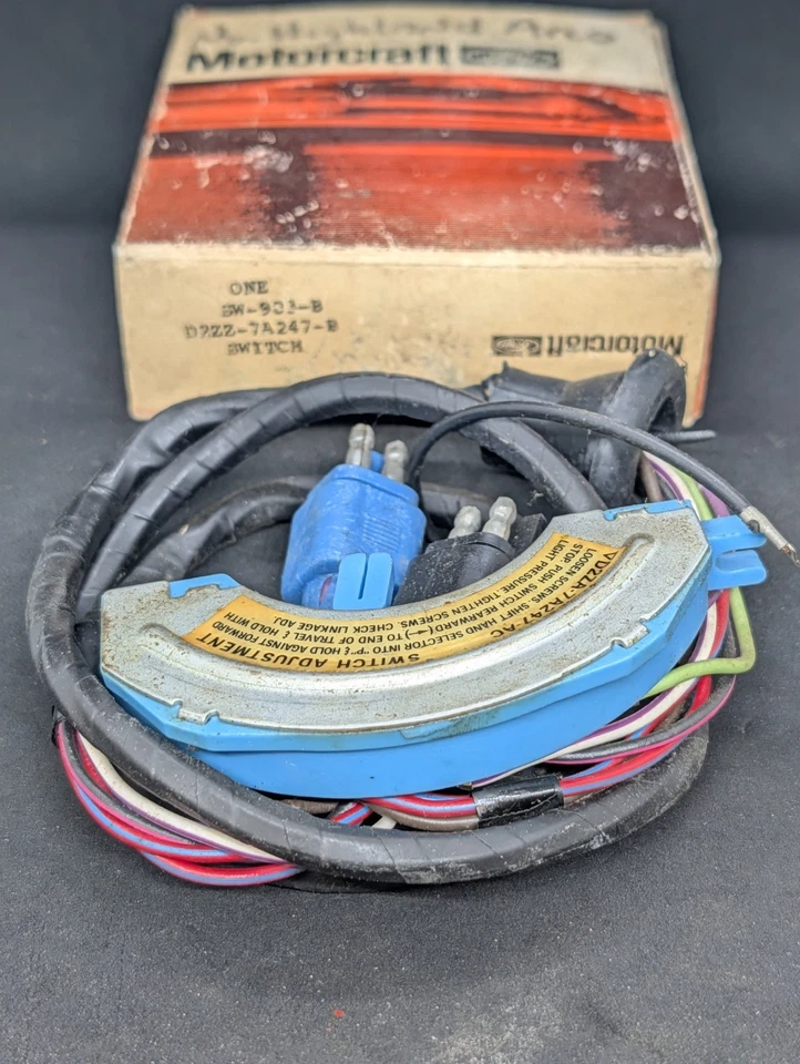 NOS 69-73 MERCURY COUGAR MUSTANG CON INTERRUPTOR DE SEGURIDAD NEUTRO TRANSMISIÓN AUTOMÁTICA Foto 2 de 4