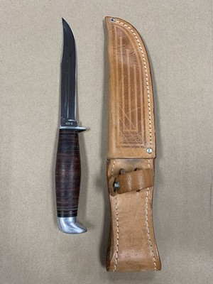 Vintage 1965-69 CASE XX 316-5 USA Fixed Blade Knife With Original