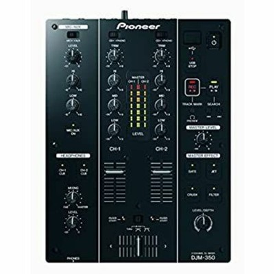 Pioneer DJ Mixer Schwarz DJM-350 Professional Audio Controller