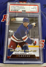 ALEXIS LAFRENIERE RC 2020-21 UD 🏒 YOUNG GUNS CANVAS C91 Rookie PSA GEM MT 10 💎
