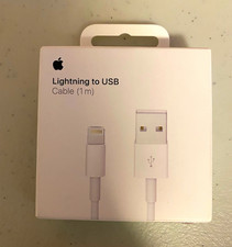 Apple Lightning to USB Charging Cable 1m White Model A1480 MUQW3AM/A