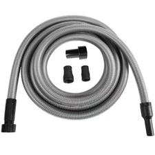 Shop Vacuum Hose and Swivel Adapter with Universal Adapter Set for Wet/Dry Vacs